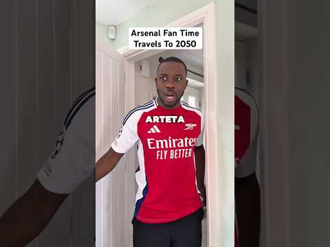 Arsenal Fan Time Travels To 2050