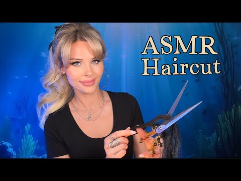 ASMR HAIR SALON RP - Haircut, Brushing, Scalp Massage