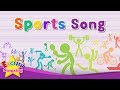 Sportar nemnt i songen