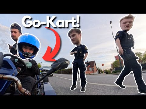 Got Pulled Over in My Go-Kart… Cops Were Stunned!