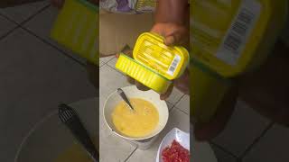 Omelette sardine