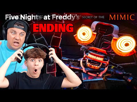 OMG AT THE END! Five Nights at Freddy's: Secret of the Mimic (ENDING)