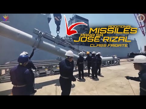 ADDITIONAL MISSILES PARA SA DALAWANG JOSE RIZAL CLASS FRIGATE