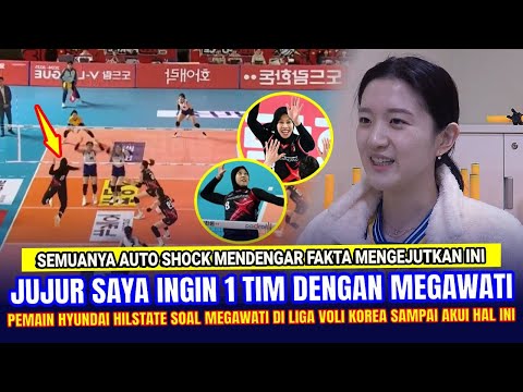 🔴 SE-ANTERO KOREA KAGET !! di Luar Dugaan LEE DA-HYEON NGOMONG Gini Soal Megawati di Liga Voli Korea