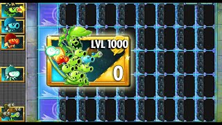 Pvz 2 Discovery - All Plants max level vs 999 Speaker Item