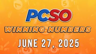P158M Jackpot Ultra Lotto 6/58, 2D, 3D, 4D, and Megalotto 6/45 | June 27, 2025