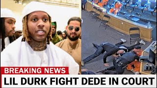 Lil Durk CASE Turns Violent Chaos Erupts! Otf Dede Almost K!lled Leaving Court | King Von REACTS