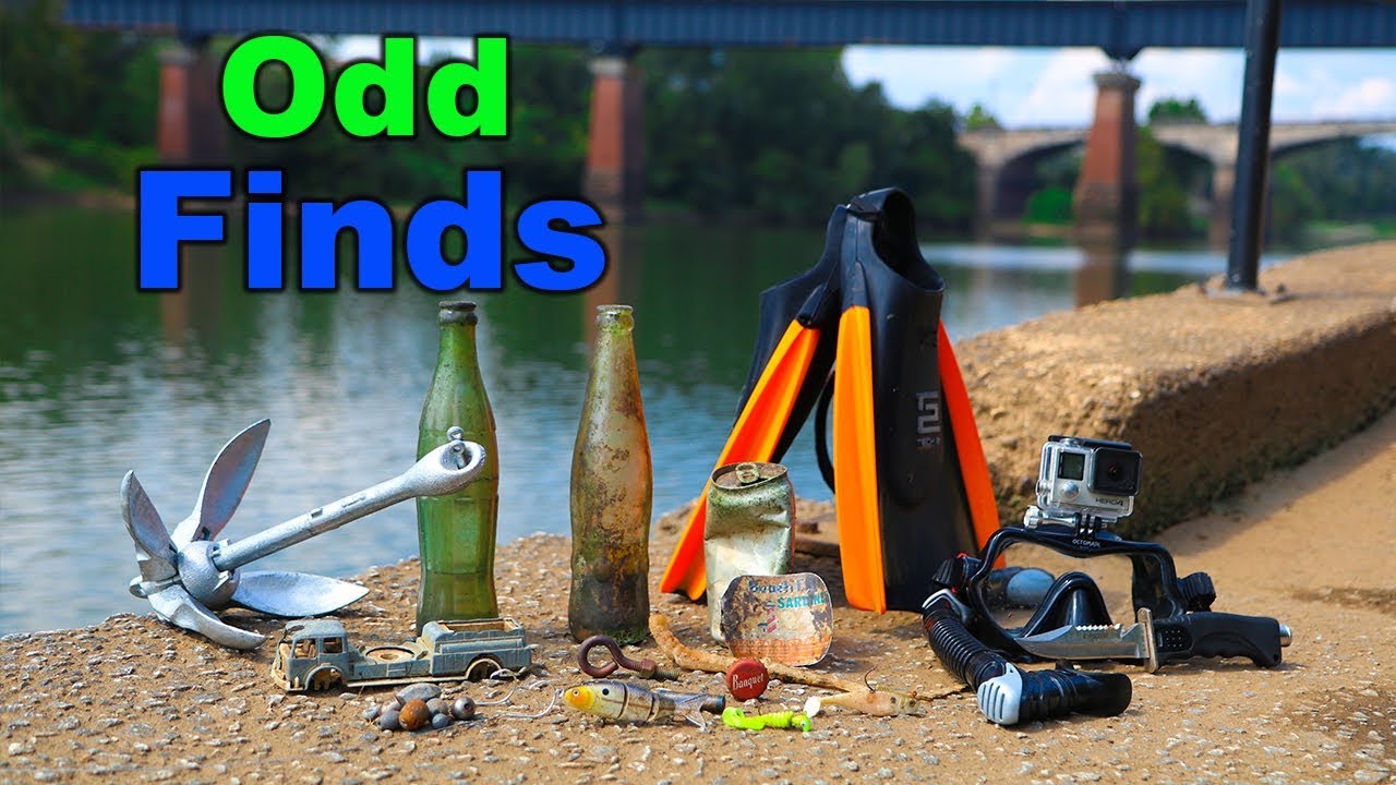 River Treasure: Odd Finds In River. (strange)