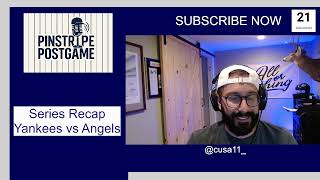 Pinstripe Postgame Podcast Ep.2 // Yankees vs Angels Series Recap #baseball #yankees #mlb