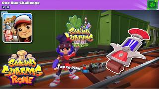 Arena Rider & Shamrock Frame Unlocked - Subway Surfers Rome 2026 Season Hunt and One Run Challenge