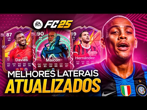 FC 25 - TOP 20 MELHORES LATERAIS DO JOGO ATUALIZADOS em DEZEMBRO 🔥