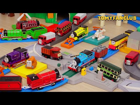 Plarail Thomas the Tank Engine Big Bridge and crossing course | TOMY FANCLUB