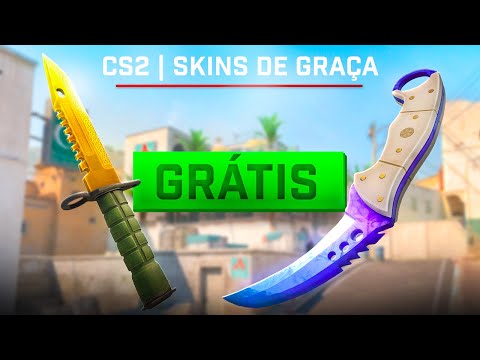 Como GANHAR SKINS GRÁTIS de CS2 em 2024! (Funciona)