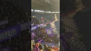 VfL Osnabrück Fans stimmungsvoll in Duisburg #vflosnabrück #msvduisburg
