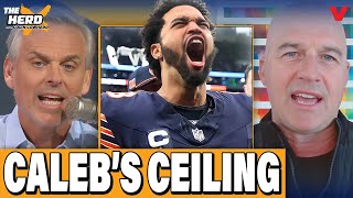 How high is Chicago Bears Caleb Williams ceiling under Ben Johnson? | THE HERD