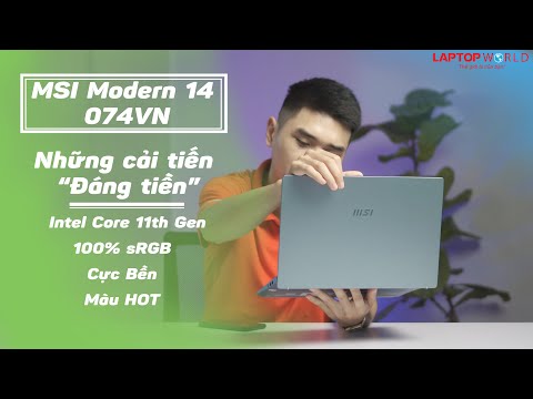 (VIETNAMESE) MSI Modern 14 074VN Màu 