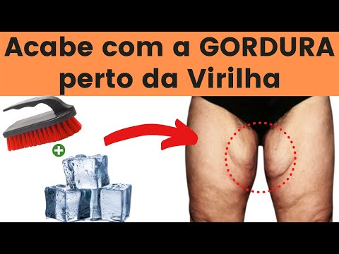 Como ACABAR com a GORDURA e com a FLACIDEZ perto da Virilha