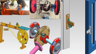 Open Close Door -Mechanical Mechanisms Most Popular Viewed 