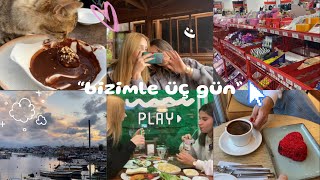 VLOG🎬🍿Arkadaşım geldi, ereğli gezisi, yeğenlerimle tanışın✨🎀
