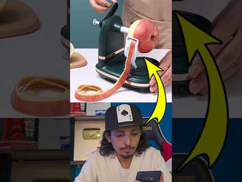 تجربة أسرع آلة يدويه لتقشير الفواكة والبطاط ـ أدهشتني جدا 😳😳