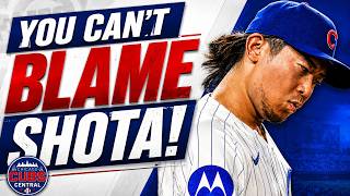 YOU CAN’T BLAME SHOTA! | Chicago Cubs Central