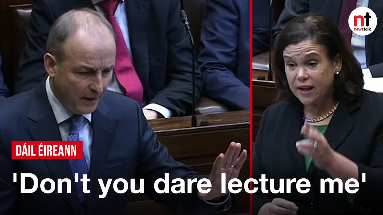 ‘Don’t you Dare Lecture me’ – Martin and McDonald Clash in Dáil over cost of living and Housing