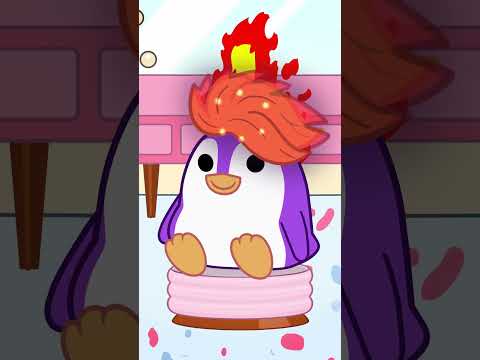 #shorts | Minha peruca está pegando fogo! 🔥 | Squeaky e Roy | Desenhos animados para crianças