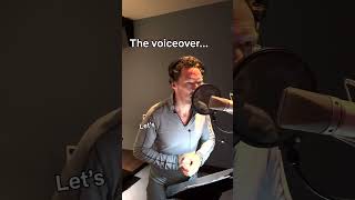 Benedict Cumberbatch criando a voz só monstro Eric #BenedictCumberbatch #ericnetflix