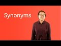 Synonyms and Language Variety