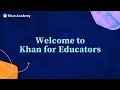 Khan Academy Educators Course Quiz