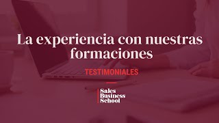 La experiencia con nuestras formaciones