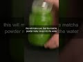 Making a Matcha Latte at Home