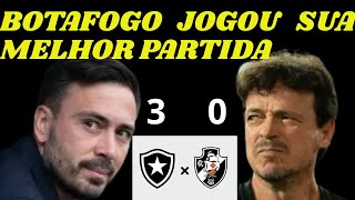BOTAFOGO 3x0 VASCO A Virada de Chave do G 4