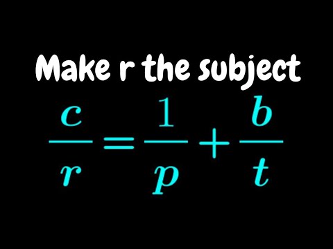 Question 29 | WAEC 2025 | Change of subject formula