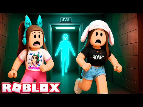 CONSEGUIMOS ESCAPAR do ELEVADOR Maluco! - Roblox 24 Horas no Elevador...