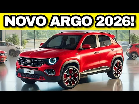 🚨 NOVO FIAT ARGO 2026 VIRA SUV RIVAL DO VW TERA E KARDIAN!