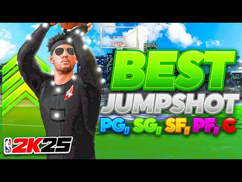 BEST JUMPSHOTS FOR ALL BUILDS + 3PT RATINGS on NBA 2K25! HIGHEST GREEN WINDOW & BEST SETTINGS 2K25