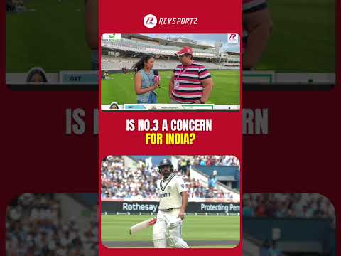 Is No.3 a concern for India? #ytshorts