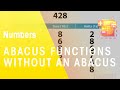 Understanding Number Ordering with Abacus Concepts