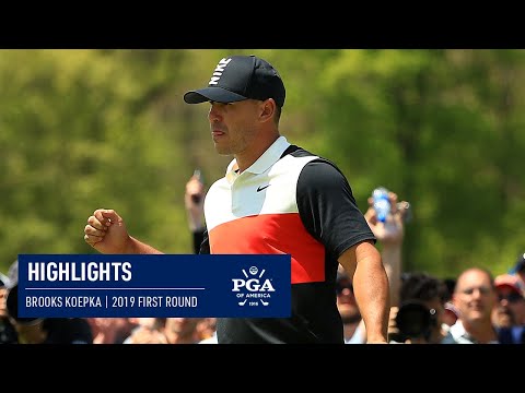 Best Round EVER! | Brooks Koepka Ties Record | 2019 PGA Championship Round 1