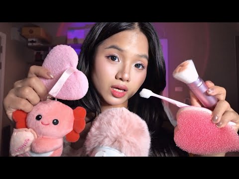 ASMR Pink Triggers For Sleep 🩷😴