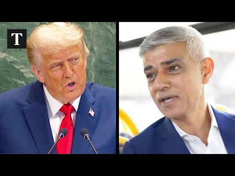 Sadiq Khan Calls Donald Trump "Racist" after UN Speech