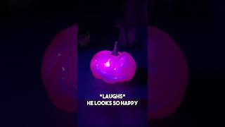 GRAPE-O-LANTERN    #halloween #pumpkin #grape #grapeolantern #grumpkin #spooky