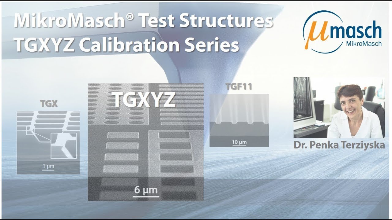 MikroMasch HQ Line Test Structures: TGXYZ Calibration Series thumb