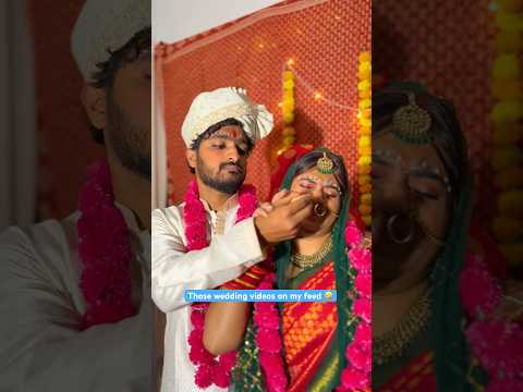 Those wedding videos on my feed | @saintinbaggy | #wedding #weddingphotography #weddingvideo