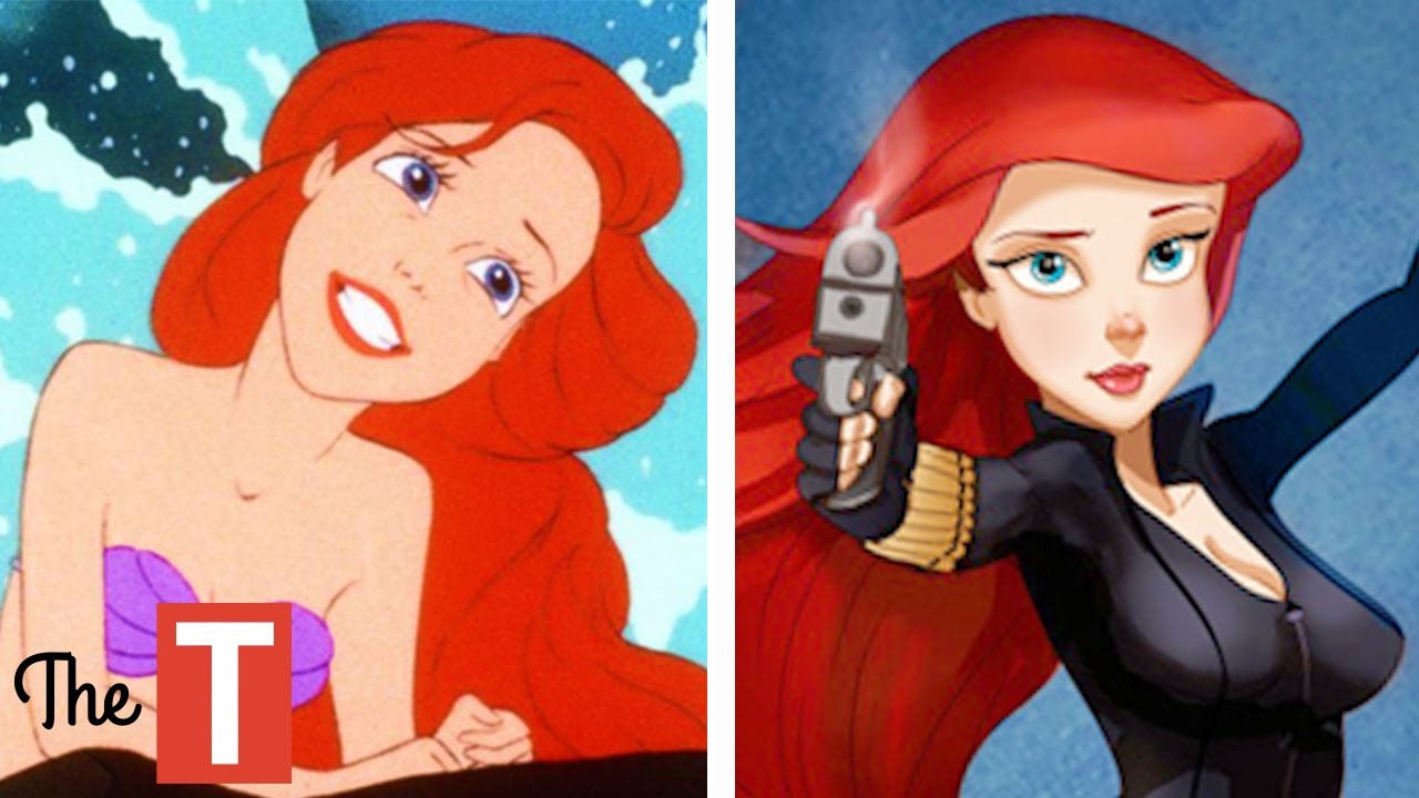 10 Disney Princesses Reimagined As DIFFERENT CHARACTERS