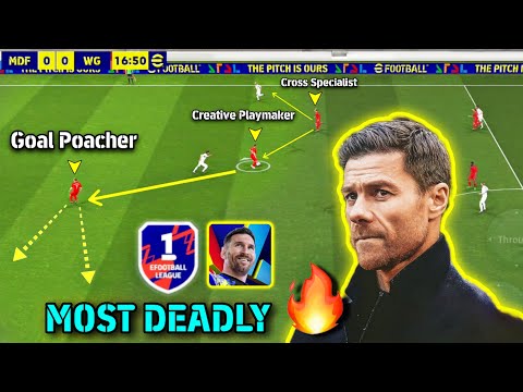 100% Best Quick Counter Formation In eFootball 2025 Mobile !! 🤩🔥 eFootball 2025 Best Formation