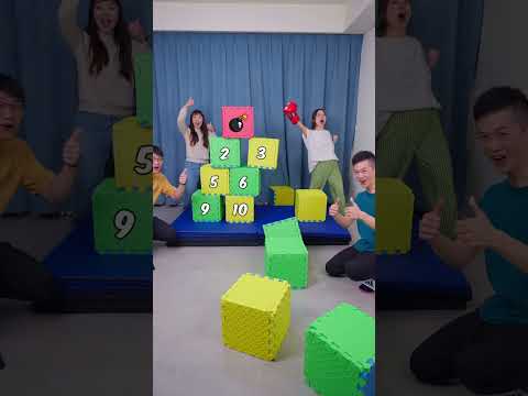 Punching Big Blocks Challenge! 🥊💥📦🤣🎉
