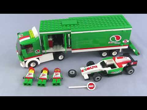 🔄 LEGO City 2013 Grand Prix Truck set build & review! 60025 re upload