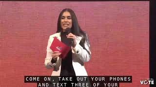 Michelle Obama's WHEN WE ALL VOTE Concert: Celebrate Georgia- Sirena Grace Speech